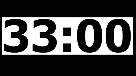 timer for 33 minutes|33 minute timer countdown.